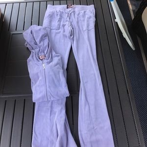 Juicy couture velour sweatsuit